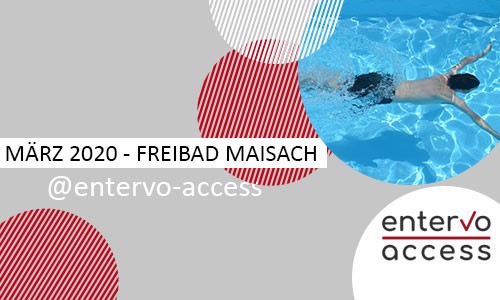 Read more about the article FREIBAD MAISACH STARTET MIT ENTERVO-ACCESS IN DIE FRÜHJAHRSSAISON