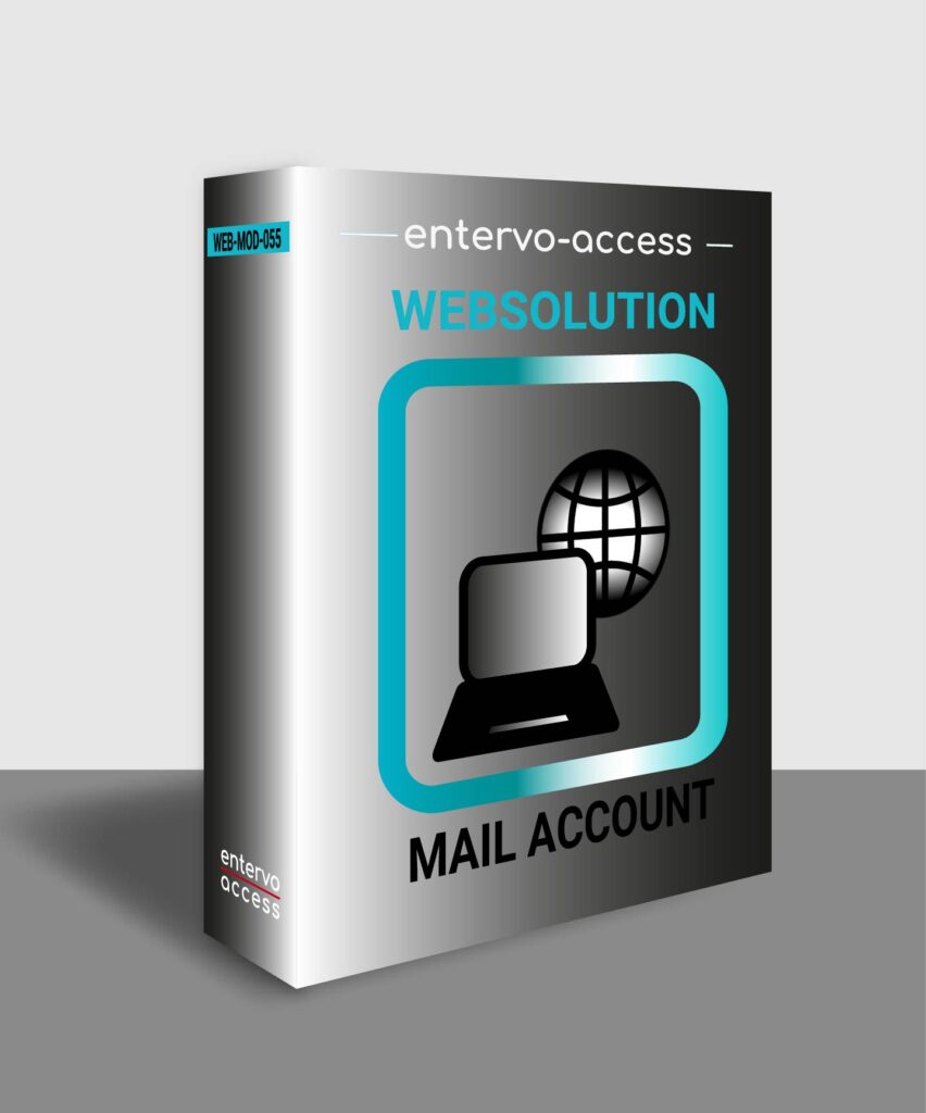 Softwaremodul Mail Account entervo-access