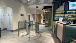 Eingangsbereich im PiORAMA in Penzberg