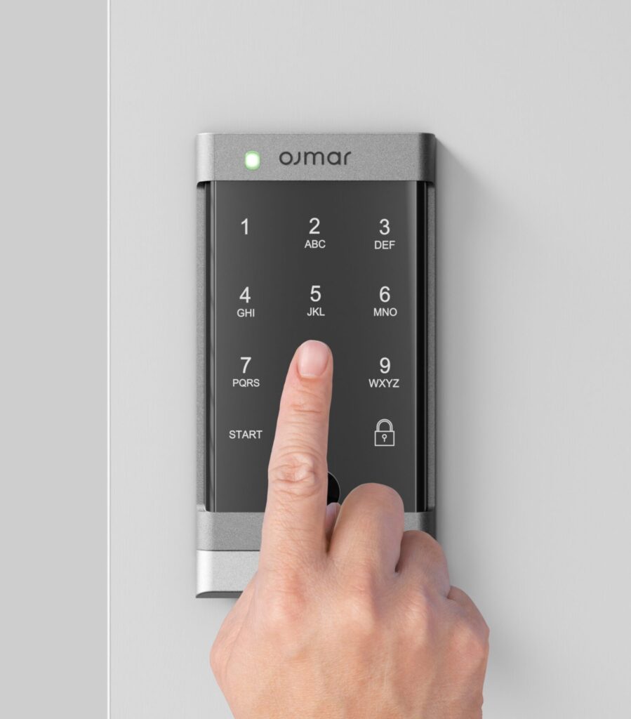 Schloss OCS 30 PIN Eingabe